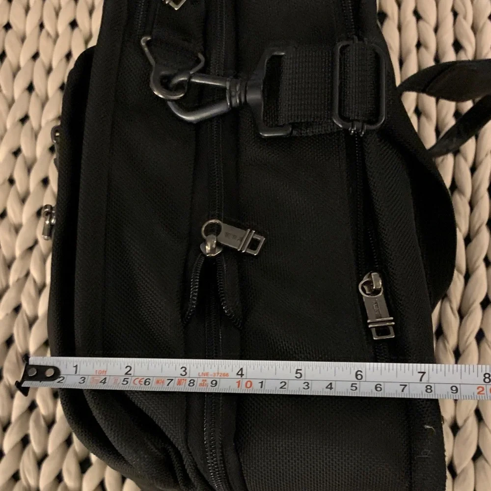Tumi Black Men's Briefcase (Ballistic Nylon)